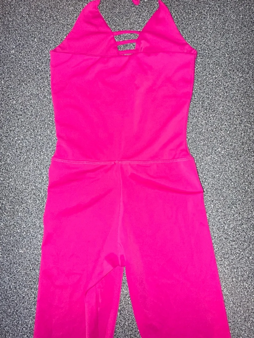 2d Skin Dance Jumpsuit/Unitard Hot Pink Size Child Small